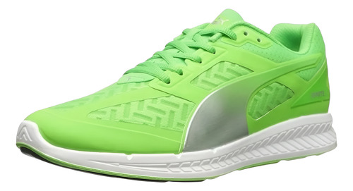 Tenis Running Puma Deportivos Ignite Verde Hombre - Original (Usado)