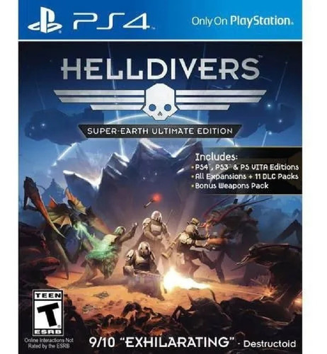 Helldivers Super Earth Definitive Edition para PS4 Fisico