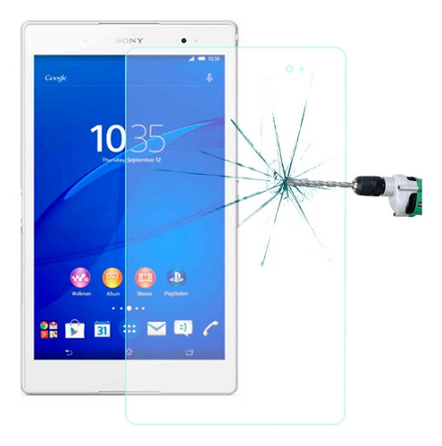 Película De Vidrio Templado Para Sony Xperia Z3 Tablet Compa