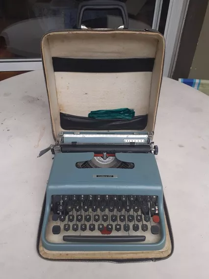 Máquina De Escribir Portátil - Olivetti - Lettera 22