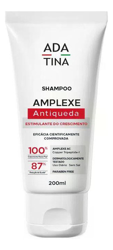6 Un De 200ml Ada Tina Amplexe Shampoo Antiqueda