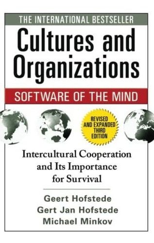 Book : Cultures And Organizations Software Of The Mind,...