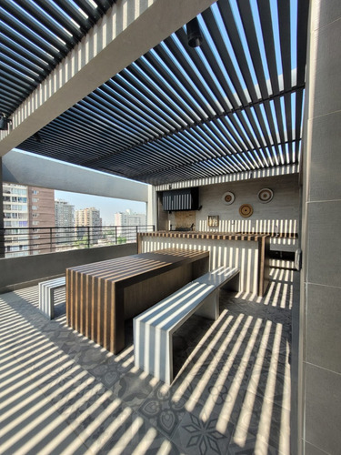 Metro Santa Isabel 2d+2b+edificio Full Equipado