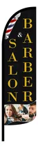 Comprar Bandera Publicitaria Salón Y Barbero (4x1) Completa Salon Y Barber