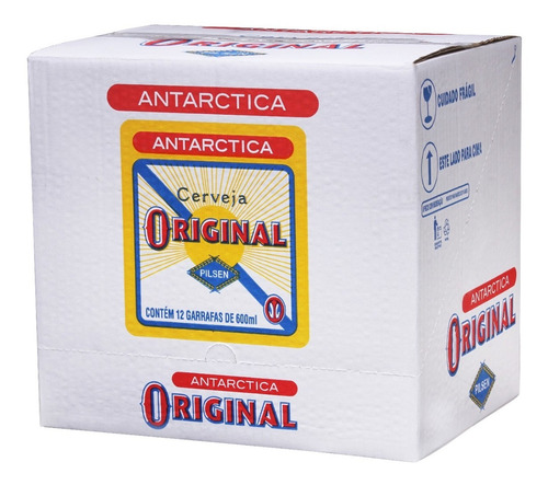 Imagem 3 de 3 de Cerveja Antarctica Original Lata 350ml Pack Com 12 Unidades