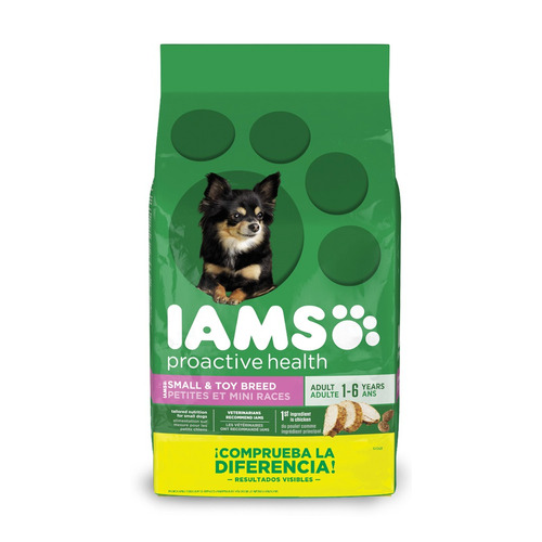 Iams Alimento Seco Razas Pequeña Mini Adulto 2.7 Kg Croqueta