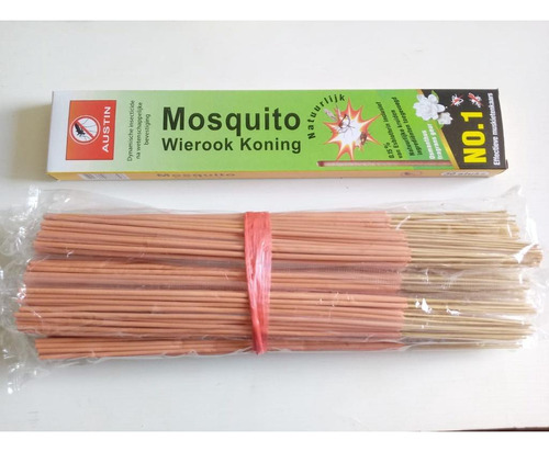 Incenso Mata Mosquito Muriçoca Com 30 Varetas Power Stronger