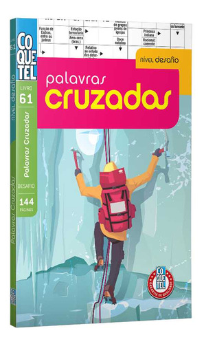 Livro Coquetel Palavras Cruzadas nível fácil Ed 61, de Equipe Coquetel. Editorial Coquetel - NF, tapa mole en português