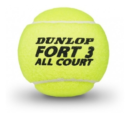 Imagen 3 de 5 de Tubo Pelotas Dunlop Fort X 3 Tenis Estacion Deportes Olivos