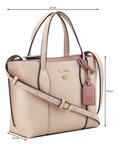 Bolsa Tote Para Mujer Nine West Rosa Claro Ngs115175