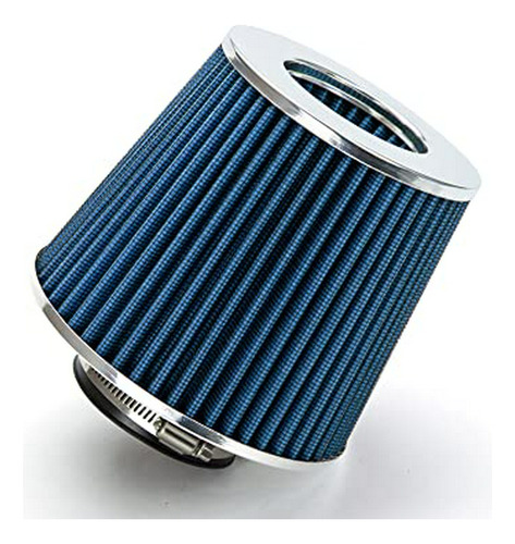 Filtro De Aire - Blue 3  76 Mm Inlet Cold Air Intake Cone Re