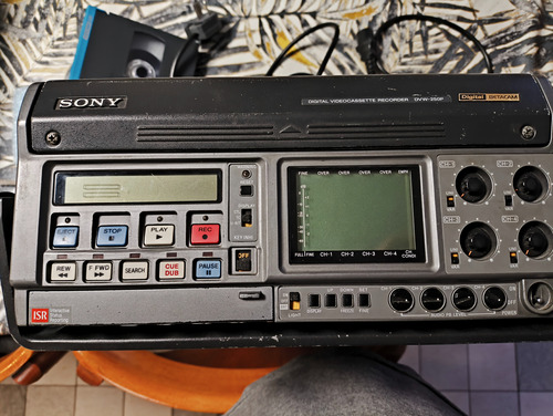 Sony Dvw-250 Digital Betacam Digital Beta Cam Recorder Negro (Usado)