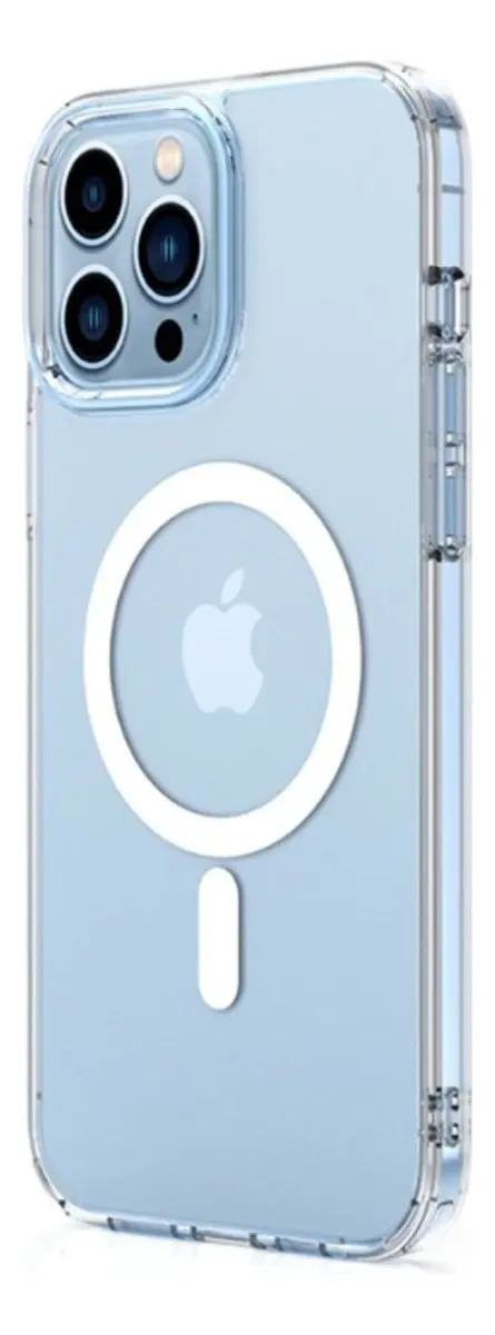 Estojo magnético da série Crystal para iPhone 13 Pro Max 14