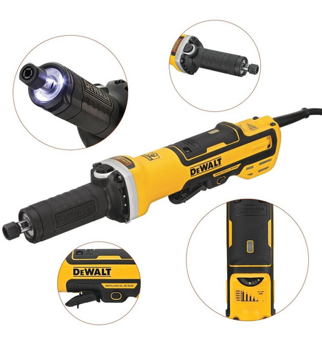 Retificadeira Brushless 1300w 2 Pol(50mm) - Dwe4997vs Dewalt