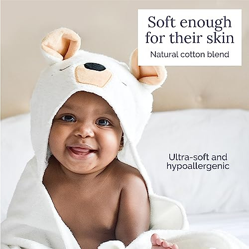 Toalla Con Capucha Para Bebé Natemia - Toalla De Baño Ultra