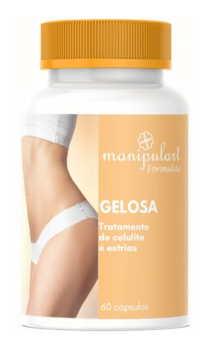 Gelosa Celulite Flacidez - 60 Cápsulas Sabor Sem Sabor