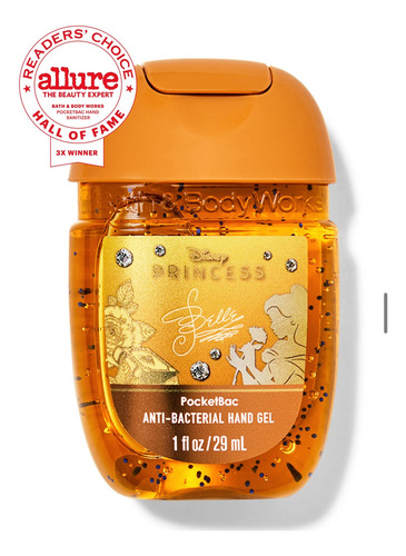 Álcool Gel Para Mãos Coleção Princesas Bath & Body Works Belle