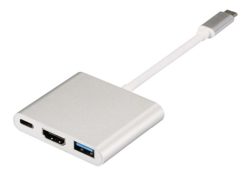 Adaptador Multipuerto Usb C 3 En 1 Hdmi Apple Macbook Apple