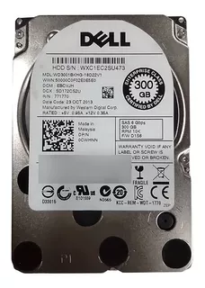 Disco Duro Hdd Hp, Dell Servidor 300gb Sas 2.5 10k Rpm