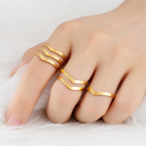 Imagen 6 de 7 de Juego De Anillos Línea Ajustable 1267