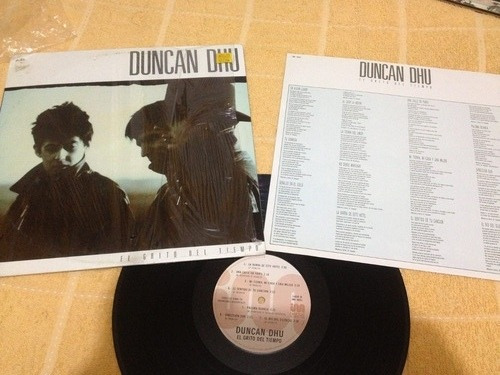 Duncan Dhu El Grito Del Tiempo Disco De Vinil  Con Insert