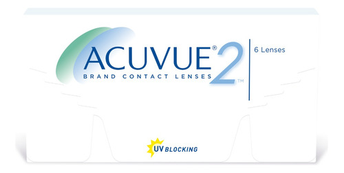 Lentes De Contacto Acuvue 2 6 Piezas 15 Días Proteccion Uv