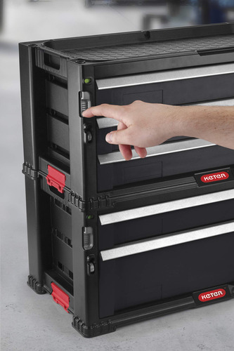 Caja De Herramientas Con 5 Cajones Y Sistema De Bloqueo