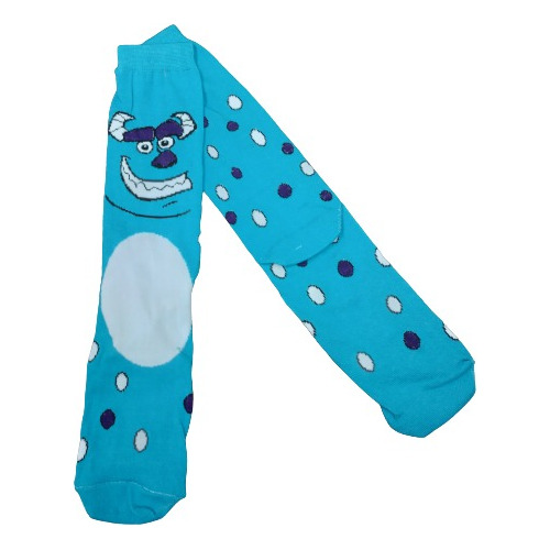 Medias 3/4 Largas Monster Inc Monstruos Personajes Unisex