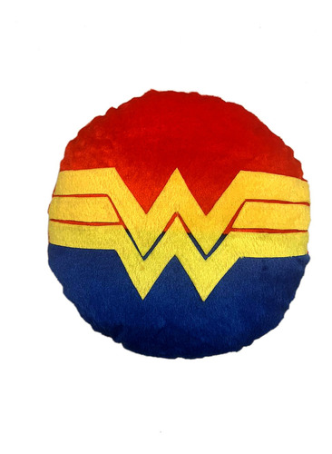 Almofada Pelúcia Marvel Wonder Woman Mulher Maravilha Dc