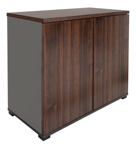Imagen 2 de 4 de Gabinete Oficina Bajo Con Puertas 80x40x75