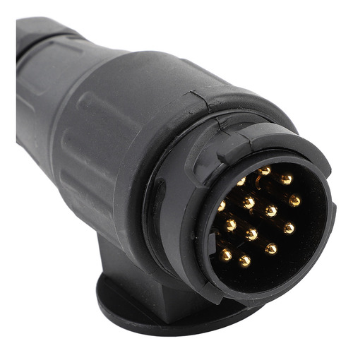 Adaptador De 13 A 7 Pines, Enchufe De Remolque Doble, 12 V,