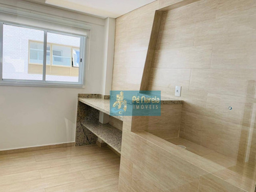 Imagem 23 de 25 de Apartamento Com 2 Dormitórios À Venda, 72 M² Por R$ 360.000,00 - Canto Do Forte - Praia Grande/sp - Ap1098