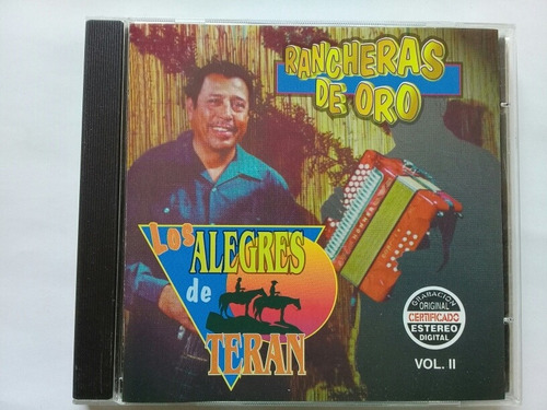 Los Alegres De Terán Cd Rancheras De Oro 1999 Orfeon