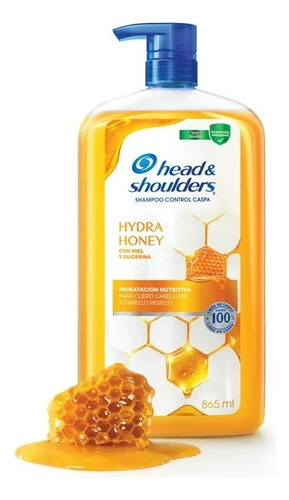 Shampoo Head & Shoulders Hydra Honey 865ml