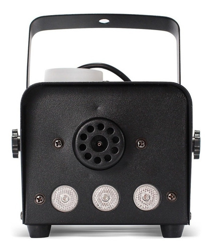 Maquina De Fumaça 03 Leds Rgb 2 Controles Com Fluido Grátis