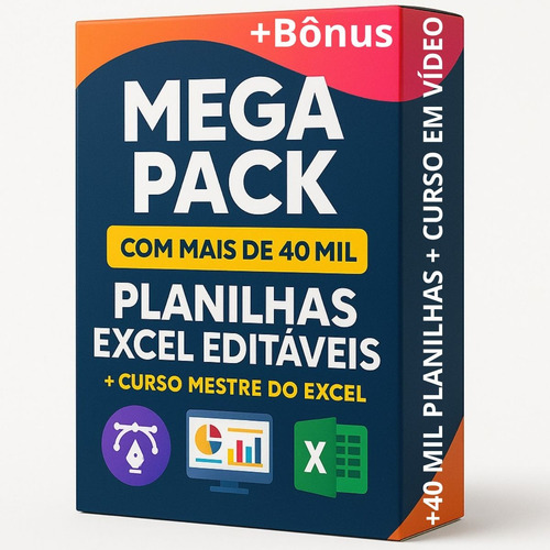 Pacote Excel + Videoaulas + Super Bônus Exclusivos
