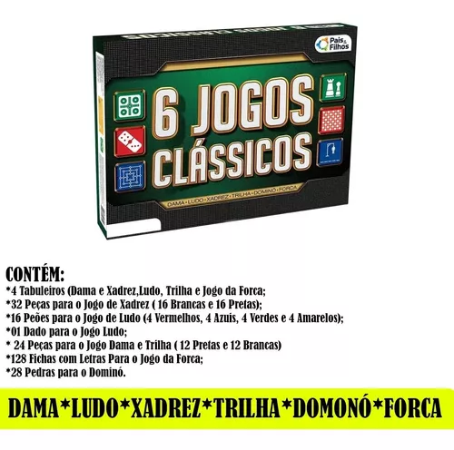 Jogo 4 Em 1 - Jogos De Tabuleiro Dominó Damas Trilha Ludo