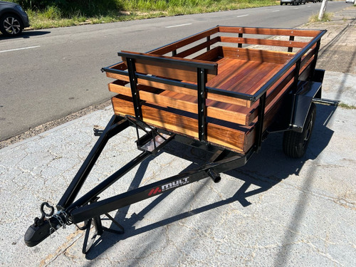 Carretinha Reboque Para Carga E Moto Fazendinha Até 3 Motos