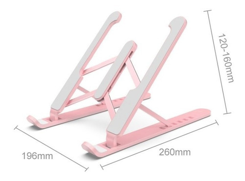 Imagen 2 de 3 de Base Soporte Portátil Laptop Plegable