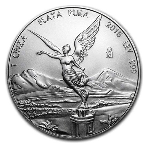 Onza De Plata Libertad, México 2016. Ms 69