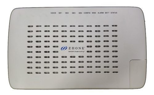 Modem Zhone Znid 24xx Series ZNID-2424 branco