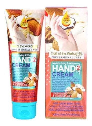 Crema De Manos Aceite De Karite Y Almendras 2 En 1 Global