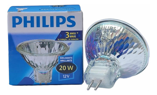 Foco Mr11 12v 20w Ftd Dicroico Philips 