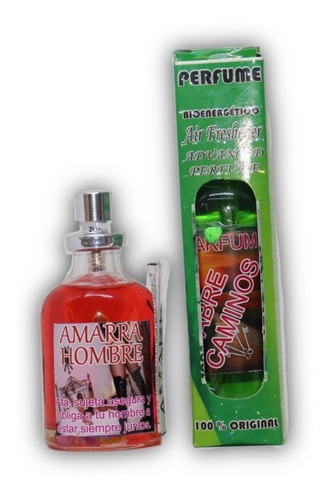 Perfume Amarra Hombre Y Abre Caminos Originales