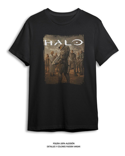 Polera Estampada Halo - Videojuego - Dtf