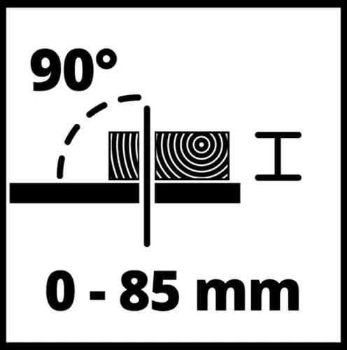 Sierra Circular Mesa Banco Einhell 2000w Pie 250mm (Usado)