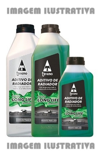Imagem 1 de 4 de Aditivo Radiador Concentrado Verde Tirreno Flu/ds/713