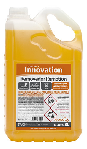 Imagem 1 de 4 de Removedor De Ceras Remotion Innovation 5 Litros Audax