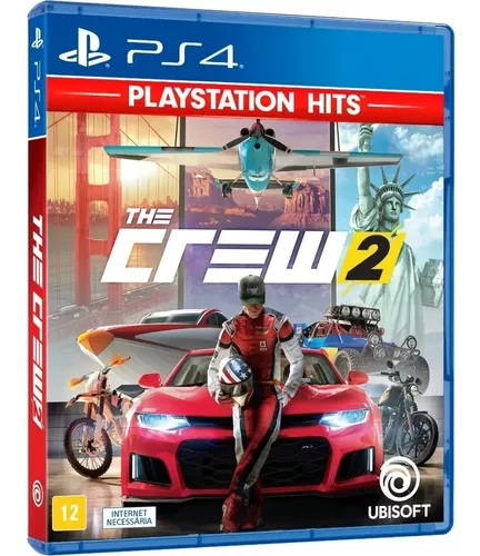 Jogo The Crew 2 - PS4 Mídia Física - Ubisoft - Jogos de Corrida e Voo -  Magazine Luiza