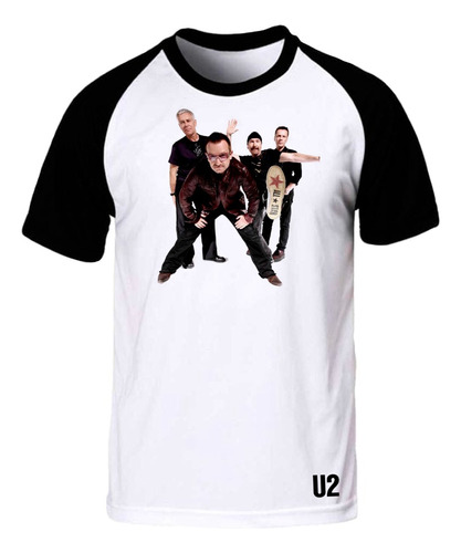 Banda Rock U2 Remera Spun Adulto/niño 